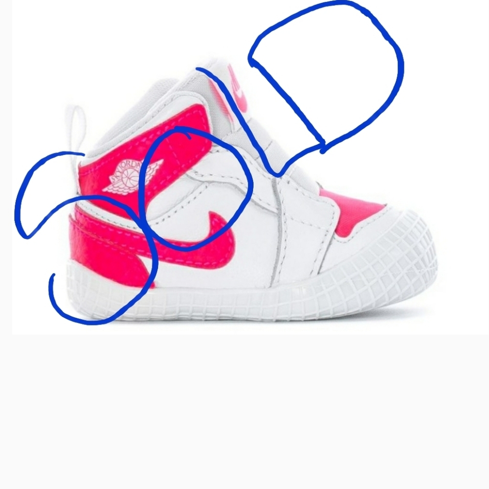 Baby Air Jordan 1 CRIB BOOTIE - GIRLS INFANT